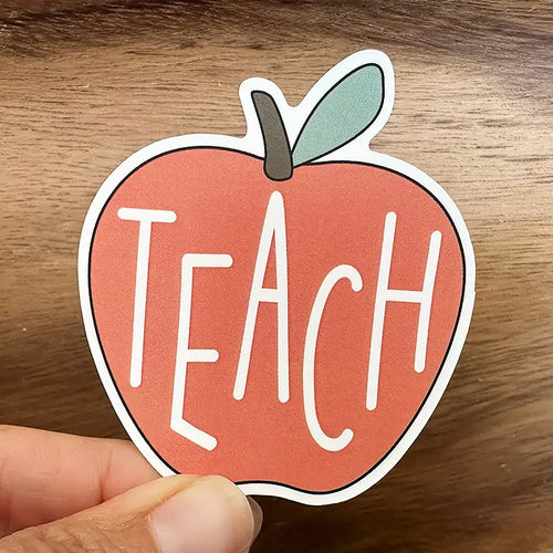 Teacher Appreciation Sticker | Apple Sticker | Teacher Gift